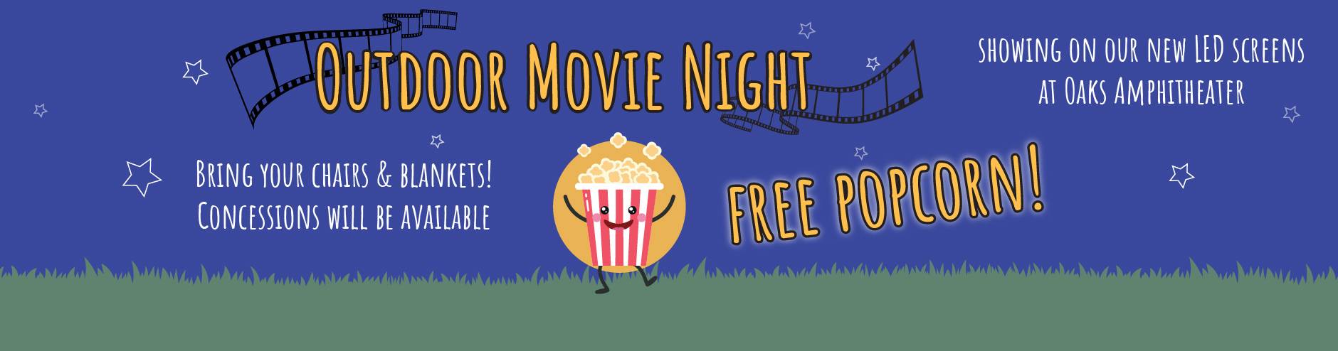 Outdoor Movie Nights - Finding Nemo and Zootopia 2 movies